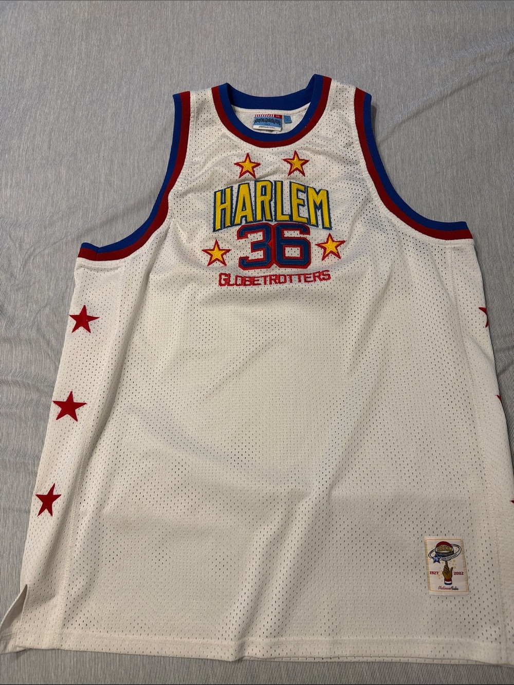 Harlem Globetrotters 1927 platinum fubu  HARLEM 36 XXL